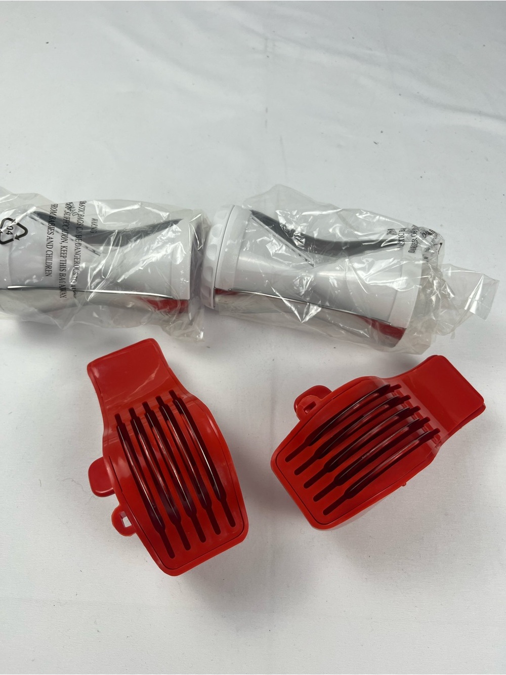 Red Egg Slicer / Divider Set